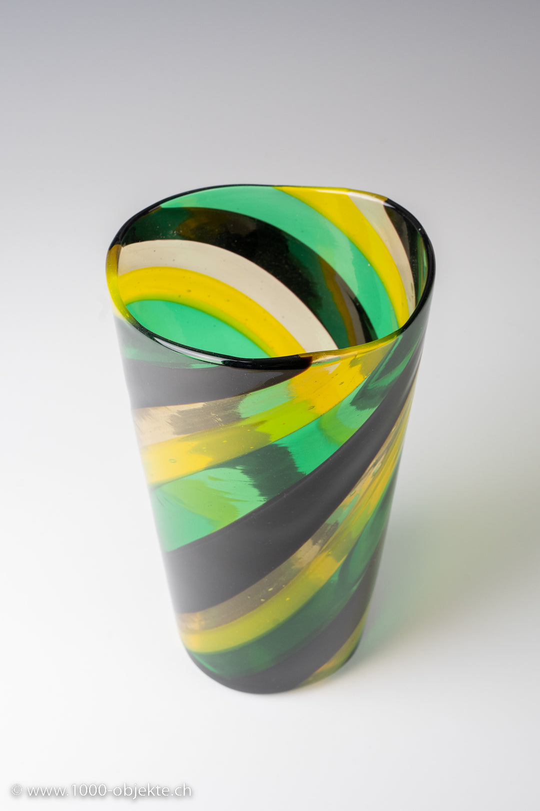 Fulvio Bianconi, Vase „Fasce Ritorte Americano“, 1951