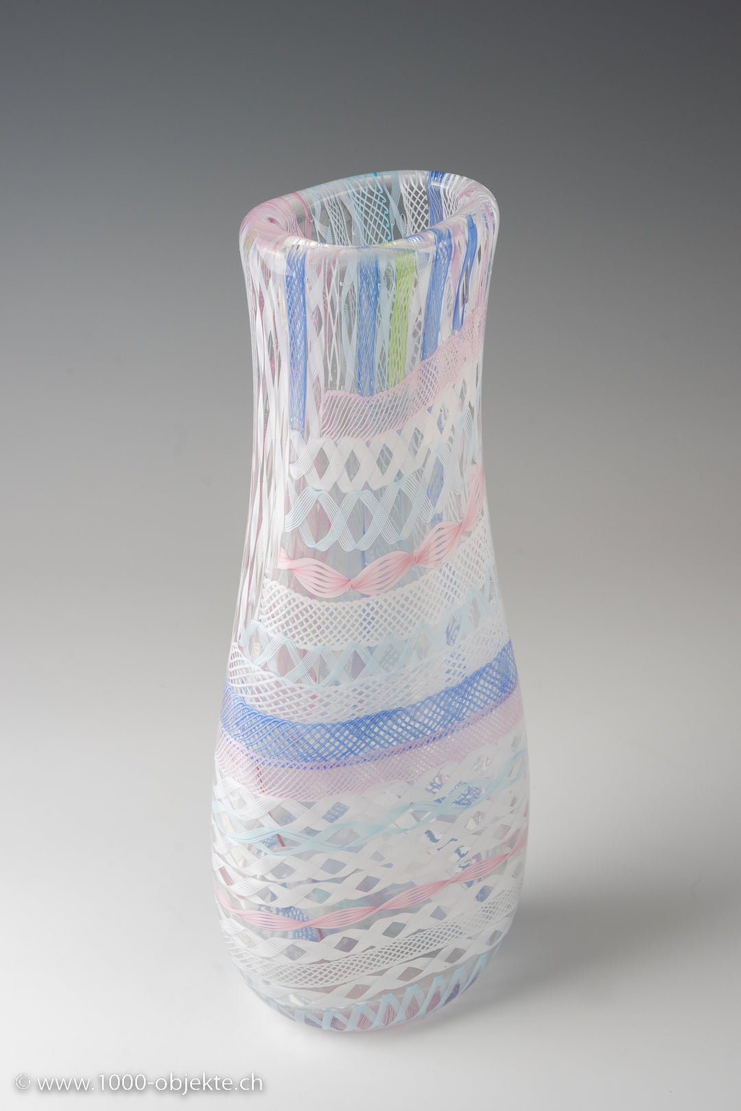 Dino Martens, Vase „Zanfirico“, ca. 1950