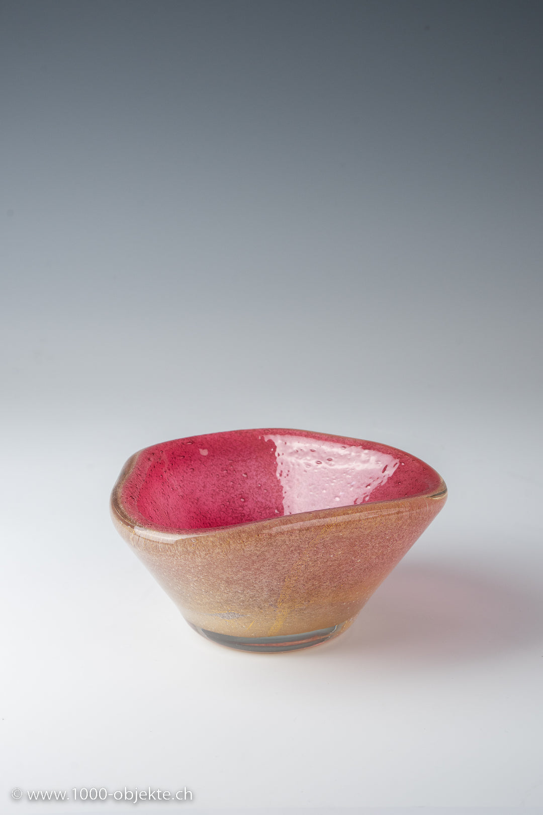 Flavio Poli, Seguso vetri d'arte. Bowl 1940