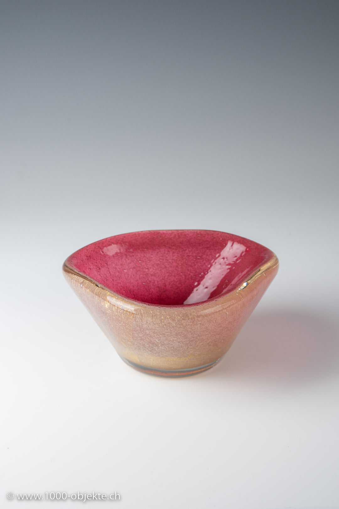 Flavio Poli, Seguso vetri d'arte. Bowl 1940