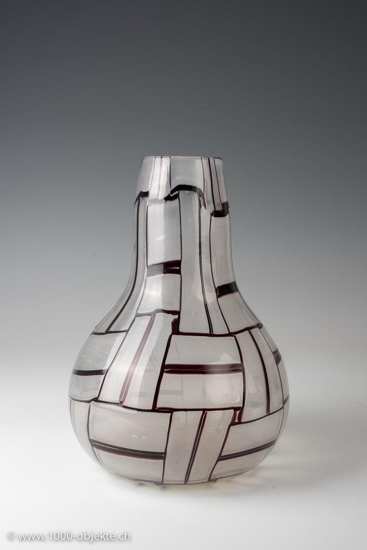 Ercole Barovier, Vase 'Tessere' aus der Serie 'Sidone', ca. 1957