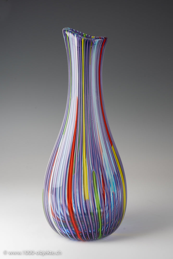 Anzolo Fuga, Vase aus der Serie „Bandiere“, 1955-1958