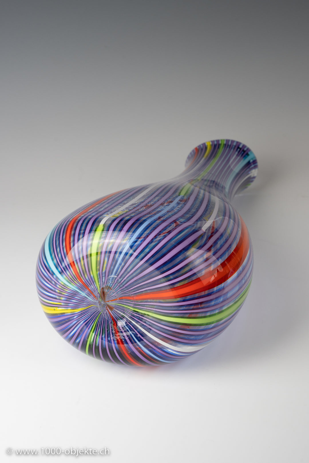 Anzolo Fuga, Vase aus der Serie „Bandiere“, 1955-1958