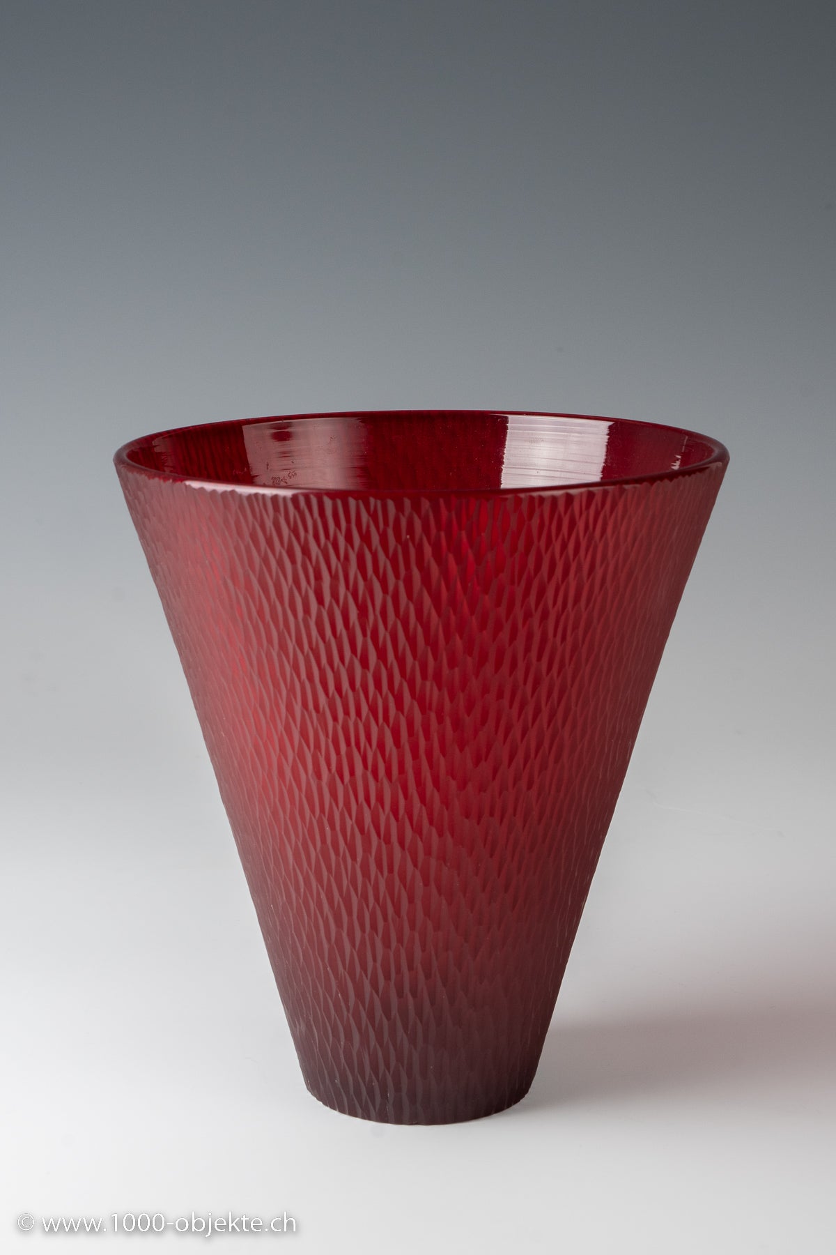 Carlo Scarpa, Bechervase „Battuto“, ca. 1940