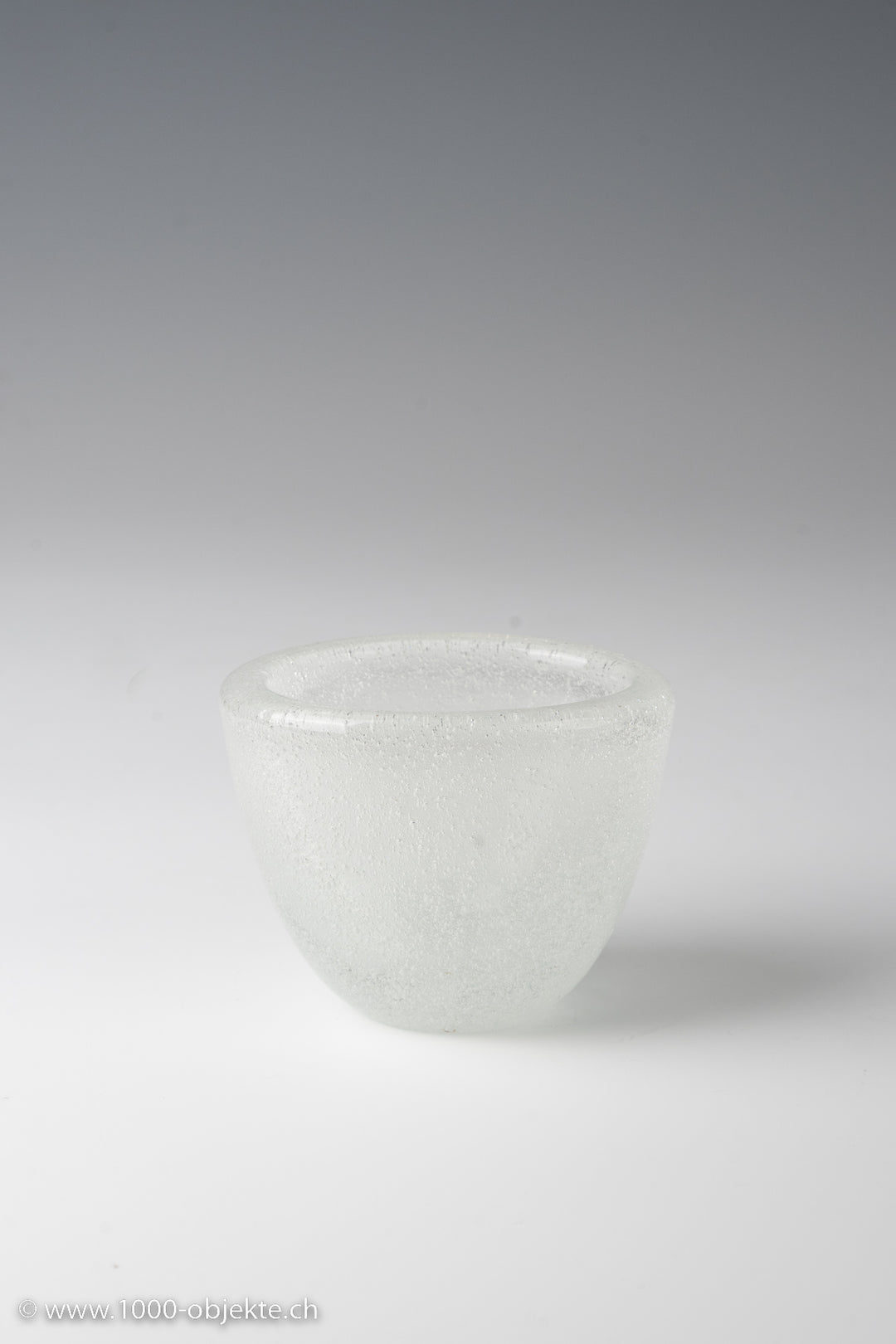 Carlo Scarpa für Venini pulegoso bowl, signed