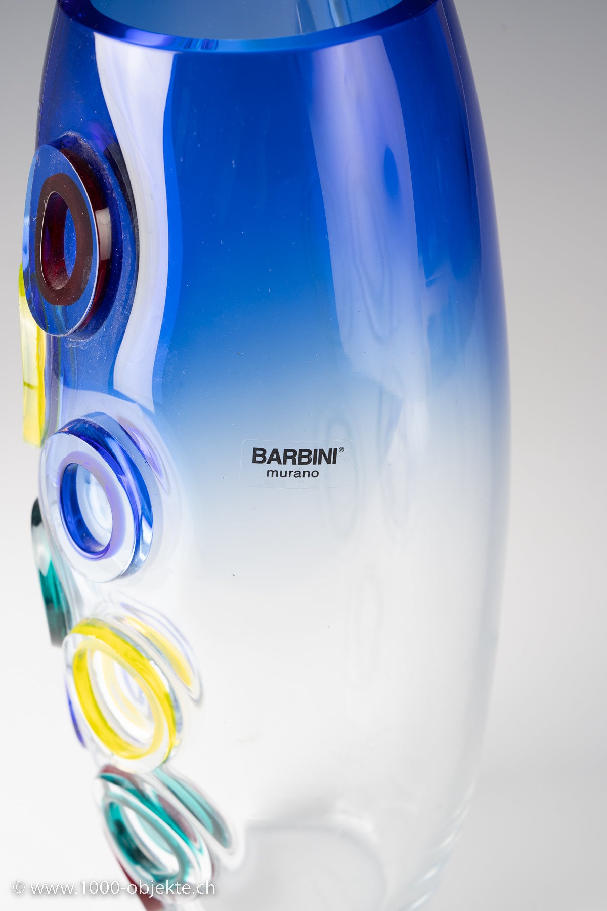 Alfredo Barbini – Airbubble-Glasvase, 1965