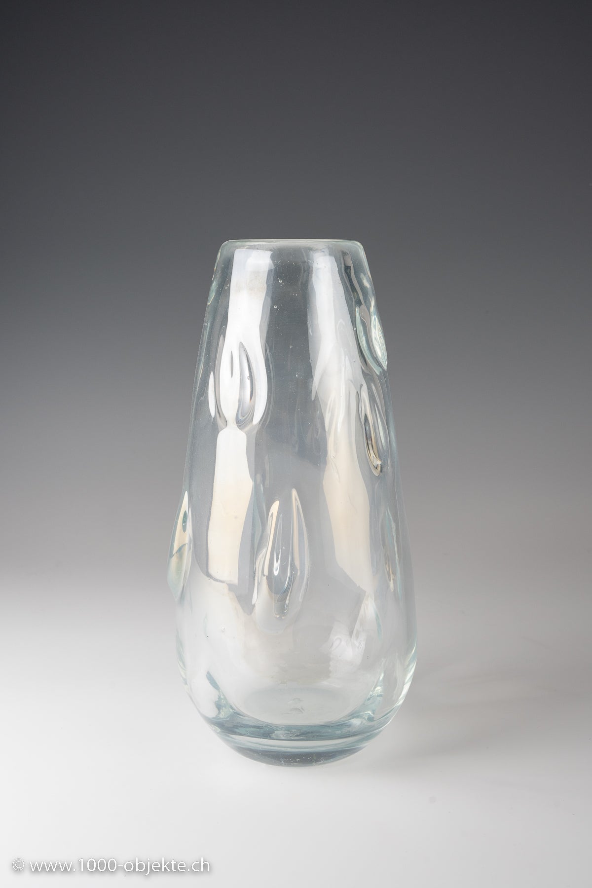 Bedeutende Vase aus Muranoglas von Barovier &amp; Toso, ca. 1940 Schillern