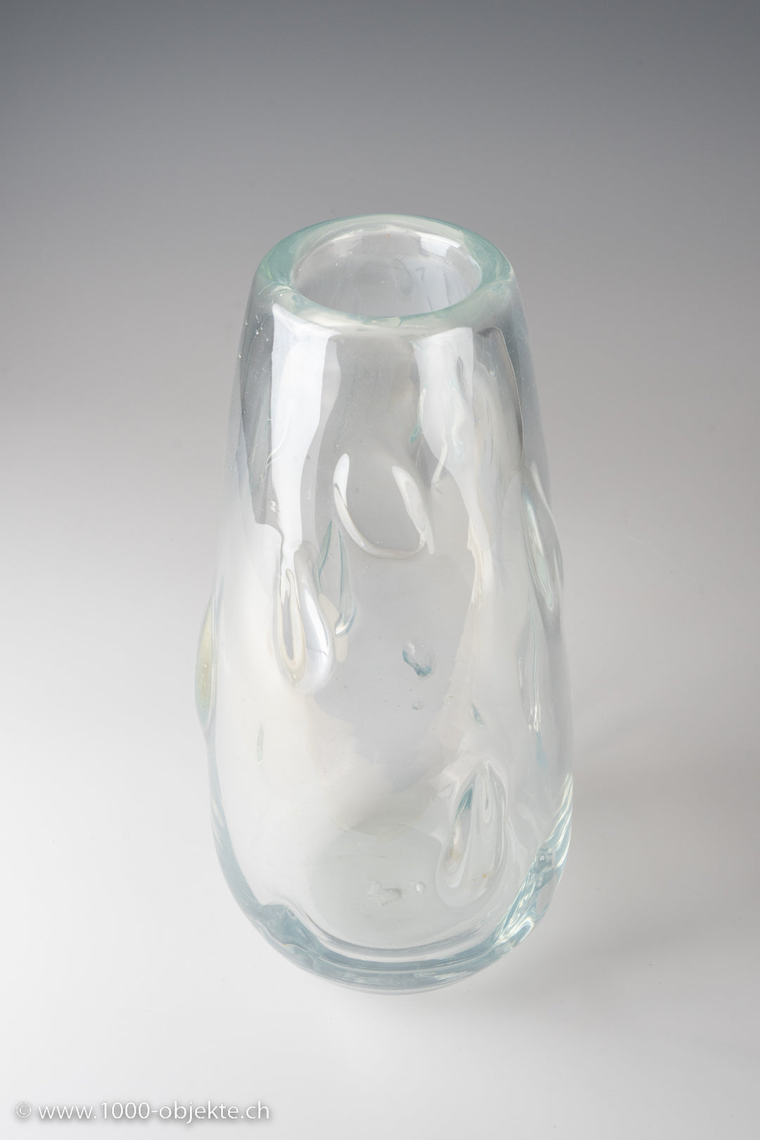 Bedeutende Vase aus Muranoglas von Barovier &amp; Toso, ca. 1940 Schillern