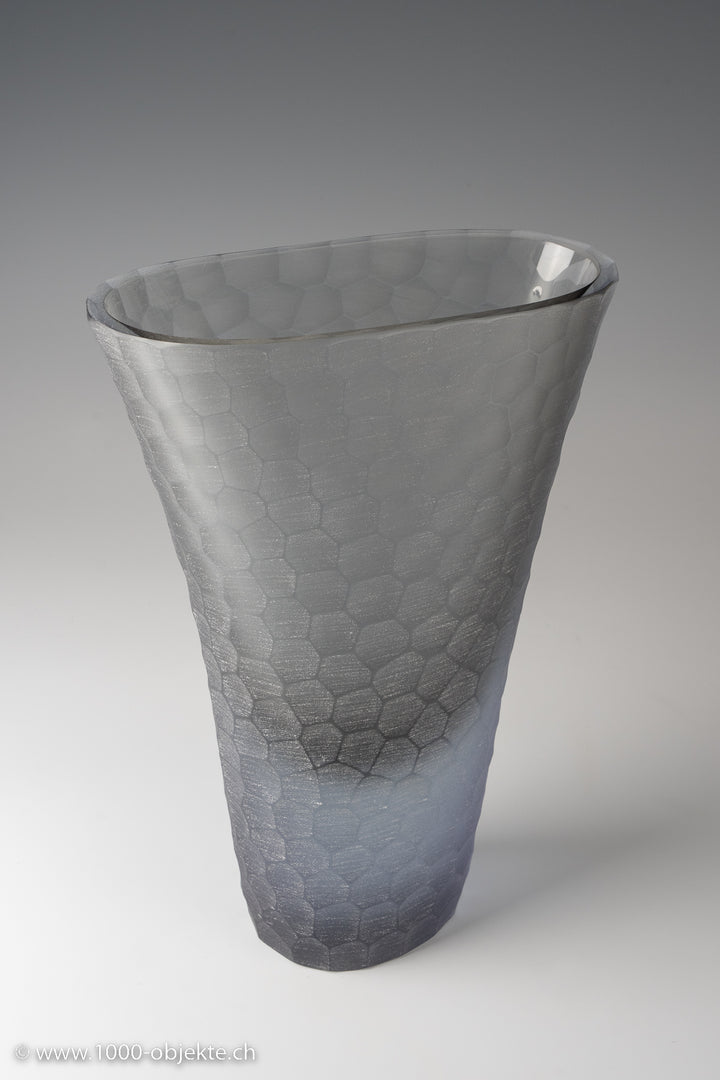 Flavio Poli Vase Seguso Vetri D'arte. ca. 1970