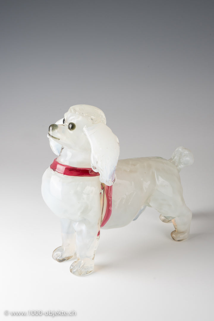 Ermano Nason for Cenedese.  Poodle  figurine sculptur 1963-72.