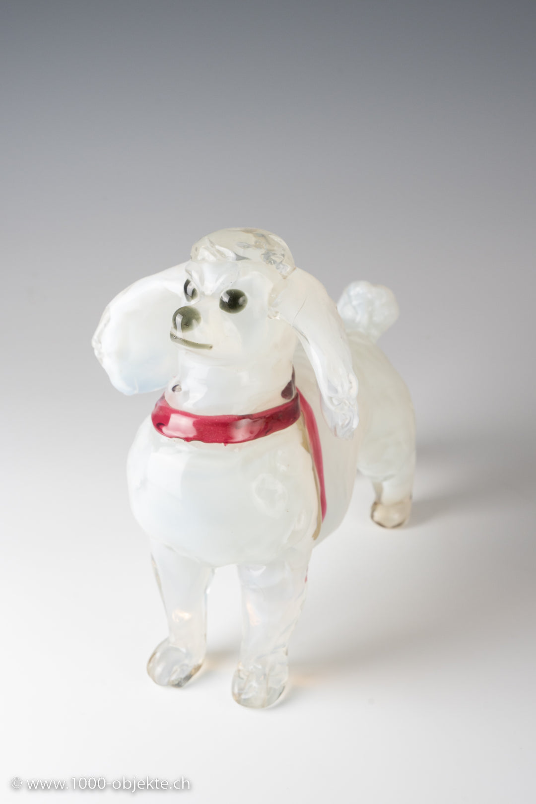 Ermano Nason for Cenedese.  Poodle  figurine sculptur 1963-72.