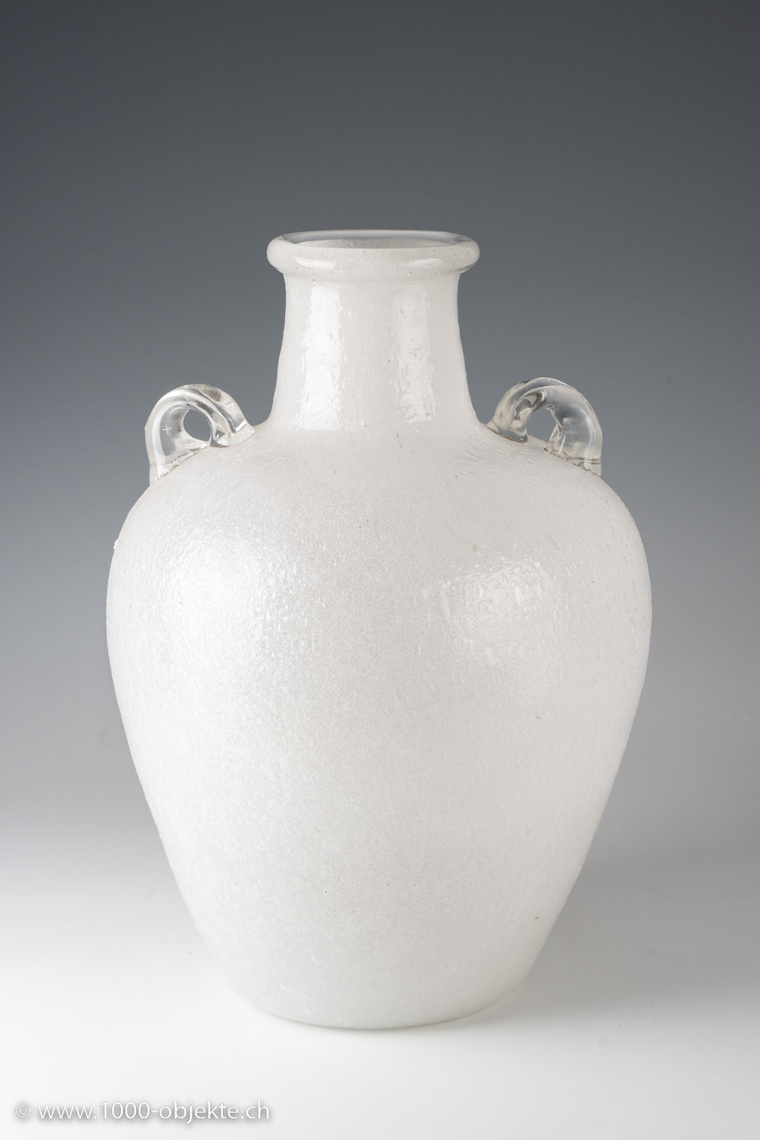 Vase, Modell 'Amphora Pulegoso' um 1950 für Barovier & Toso