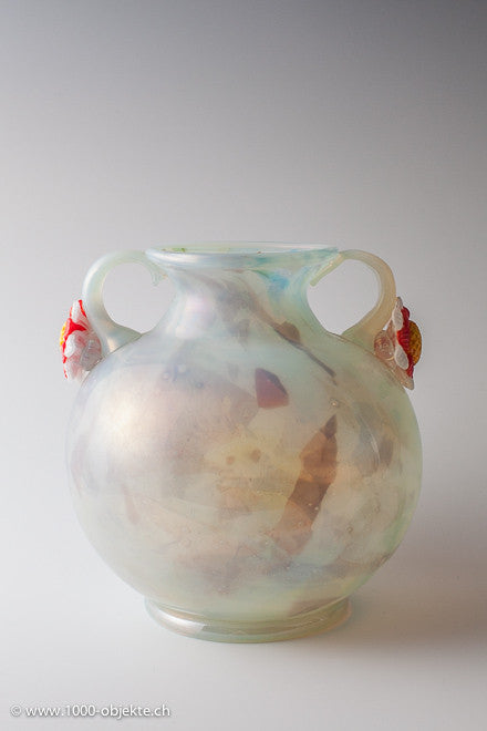 Vase von Hans Stoltenberg Lerche, hergestellt von Paulo Pinzan