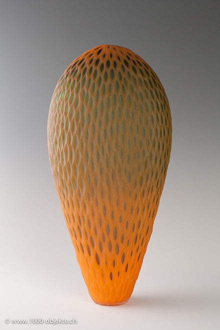 Monica Guggisberg, Philip Baldwin, Vase „Netted Honey“, 2005 