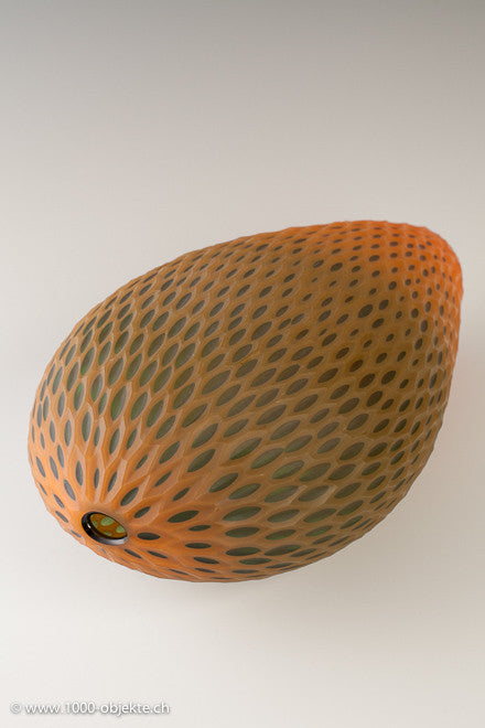 Monica Guggisberg, Philip Baldwin, vase 'Netted Honey', 2005