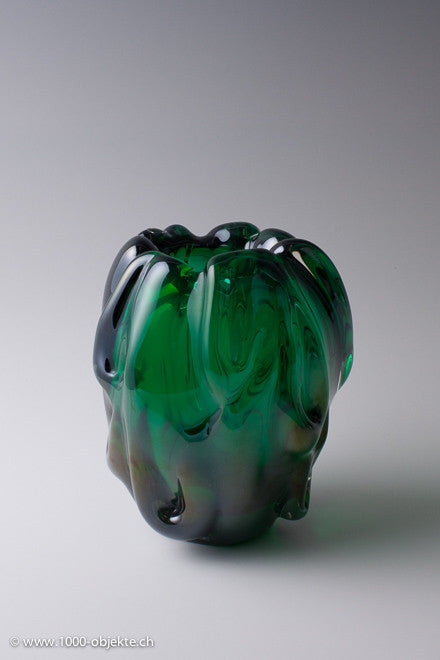 Archimede Seguso, 'Verde' vase, ca. 1959