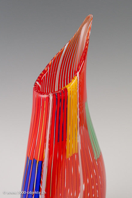 „Bandiere Vase“, Valentino 1955-1958, Anzolo Fuga für A.ve.M.