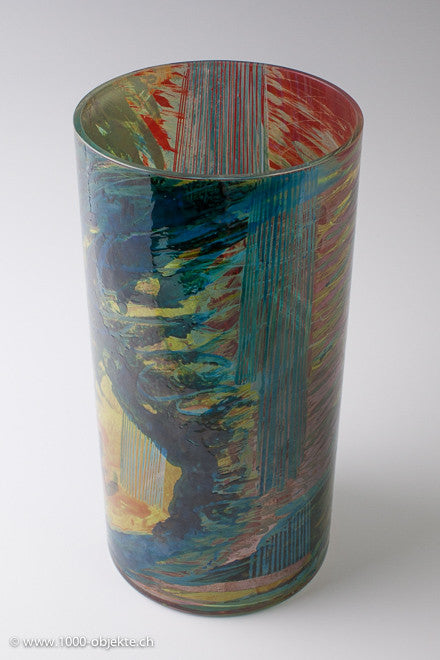 Jaromir Rybak. Vase Studioglas 1991