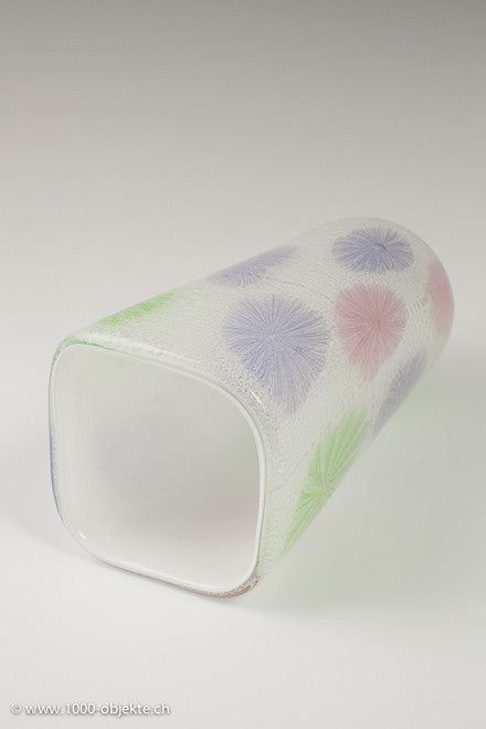 Ferro/Fuga, Vase mit Frostblumen-Design, ca. 1950