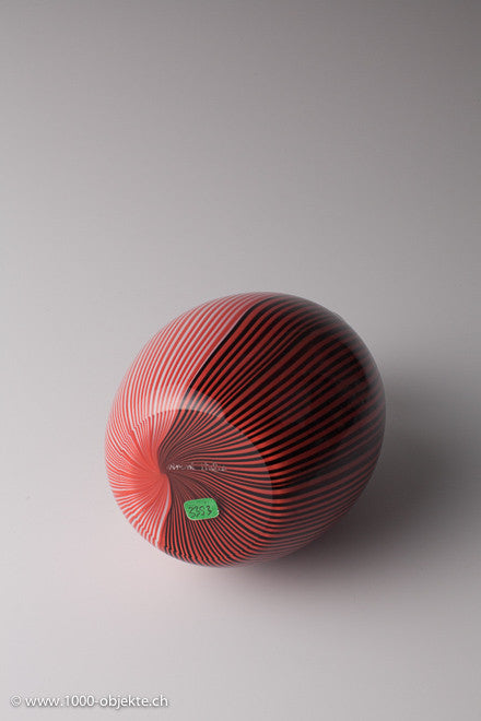 Signed Tessuto Vase - Carlo Scarpa for Venini