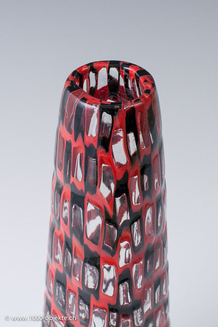 Tobias Scarpa für Venini. Vase 'occhi', 1960, signiert