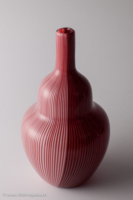 Signed Tessuto Vase - Carlo Scarpa for Venini