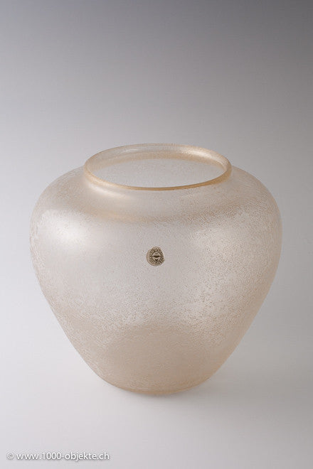 „Vase corroso“ von Flavio Poli für Seguso 1935