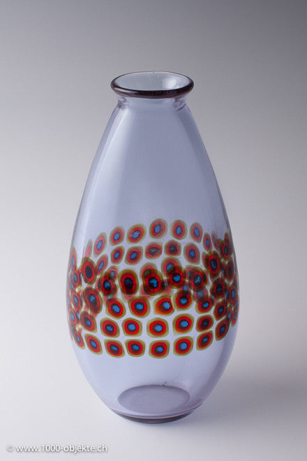 Antonio da Ros Murrine Vase für Cenedese 1963.