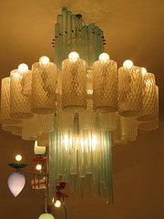 Barovier & Toso. Ceilinglamp - Chandellier 1950 - 1000 Objekte