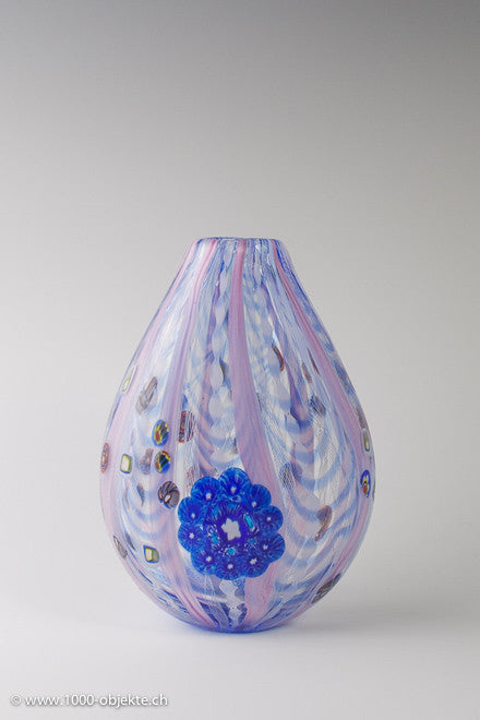 Anzolo Fuga, Murrine-Vase, 1950-1960