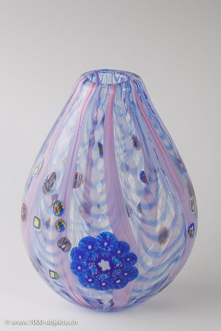 Anzolo Fuga, Murrine-Vase, 1950-1960