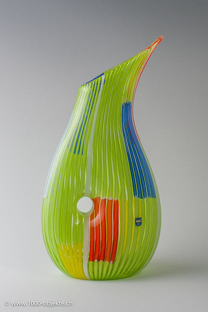 „Bandiere Vase“, Valentino 1955-1958, Anzolo Fuga für A.ve.M.