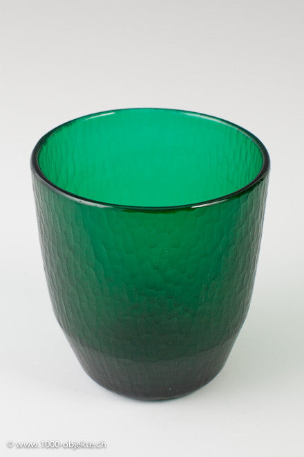 Carlo Scarpa for Venini. Vase battuto acid signed