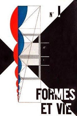 Le Corbusier. „Formes et vie N°1. Ed Falaize 1951“