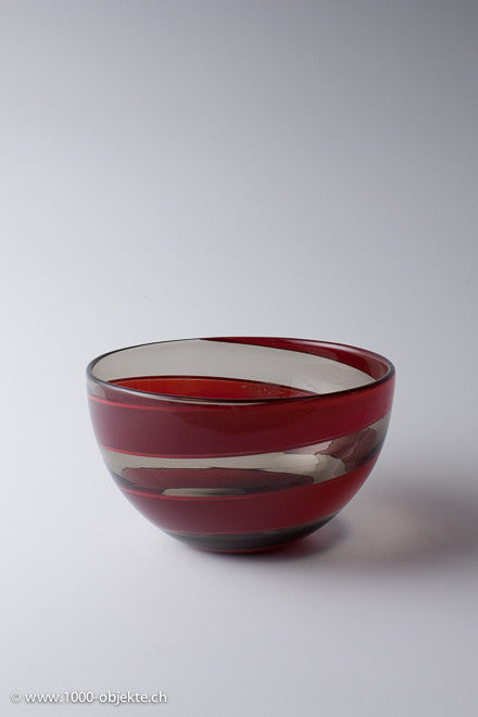 Flavio Poli Seguso Vetri D'Arte Glass Bowl