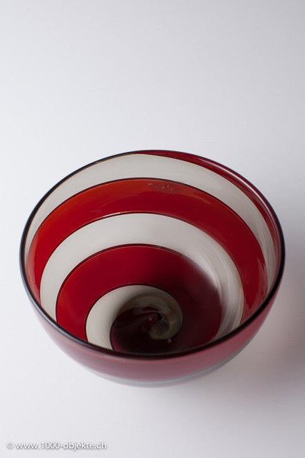 Flavio Poli Seguso Vetri D'Arte Glass Bowl