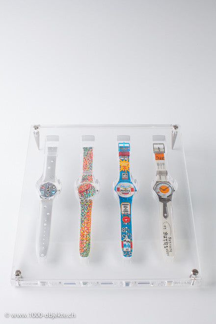 Swatch Special „Swatch-Display“ mit 4 neuen Swatch“