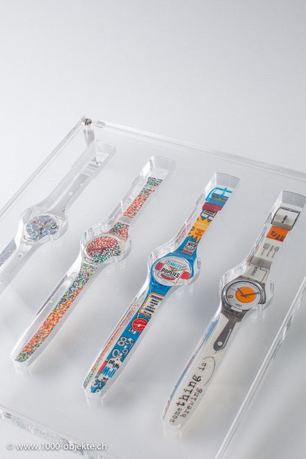 Swatch Special „Swatch-Display“ mit 4 neuen Swatch“