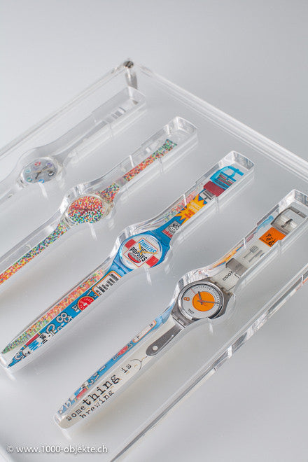 Swatch Special „Swatch-Display“ mit 4 neuen Swatch“