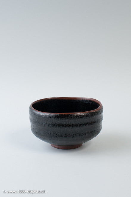 Chawan Raku Teebowl Japan, Meiji, 1900, japanische Teezeremonie.