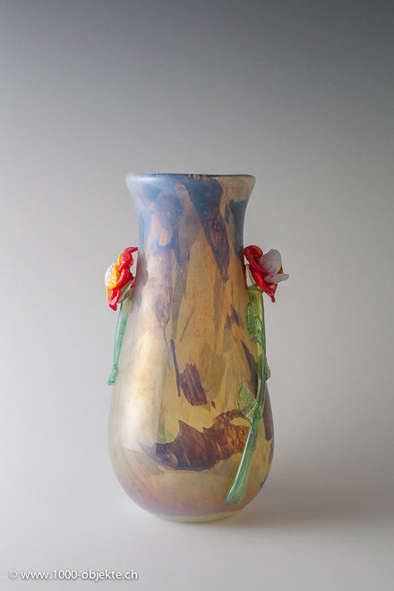 Vase von Hans Stoltenberg Lerche, hergestellt von Paulo Pinzan
