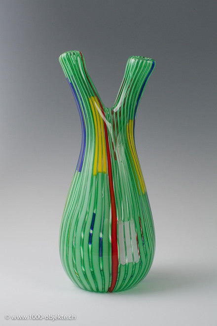 „Bandiere Vase“, Valentino 1955-1958, Anzolo Fuga für A.ve.M.