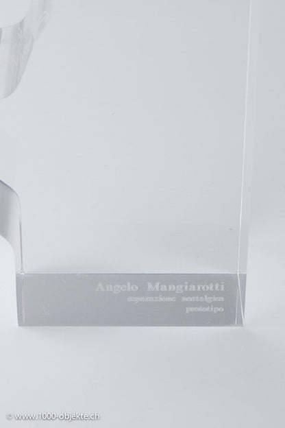 Angelo Mangiarotti. Plexiglas-Objekt. Prototyp.
