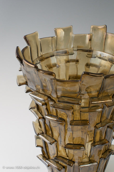 Vintage "Ritagli vase" by Fulvio Bianconi for Venini, 1994