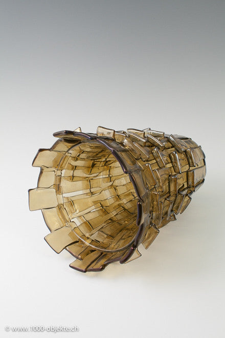 Vintage "Ritagli vase" by Fulvio Bianconi for Venini, 1994