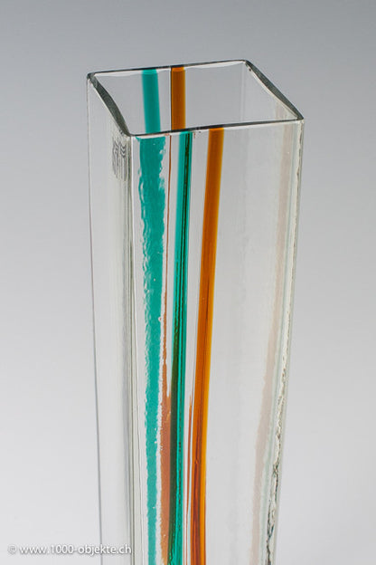„Parallelepiped“-Vase von Ludovico Diaz de Santillana für Venini