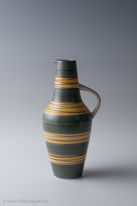 Pitcher Vase in ceramic, 1950-60.