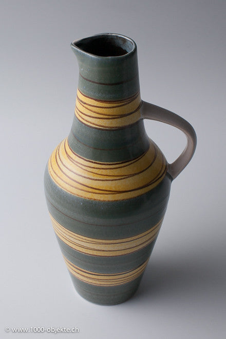 Pitcher Vase in ceramic, 1950-60.