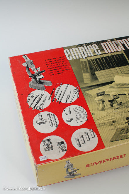 Vintage Empire Microscope Set 1965 Model 642