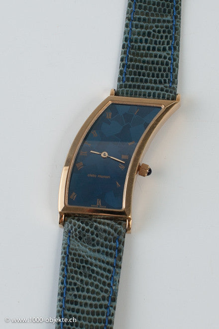 Cleto Munari. Damenarmbanduhr, 18 Karat Gold.